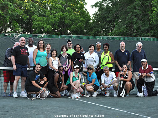 group photo mcta tennis winwin welcome summer tennis social 2015