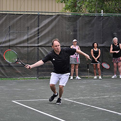photo mcta and tennis winwin Welcome Summer tennis social