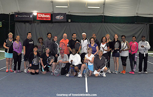 group photo mcta tennis winwin 'tis the season tennis social 2016