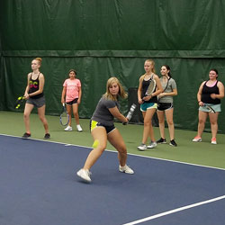 photo mcta and tennis winwin 2017 team up girls high school tennis boot camp