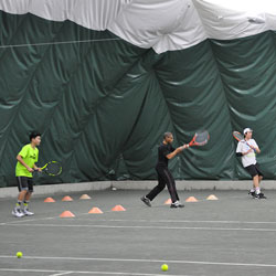 photo mcta and tennis winwin 2018 team up boys high school tennis boot camp