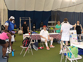 photo Montgomery TennisPlex and Tennis Winwin 2016 Racquets and Rockets tennis and fireworks 4th of July party