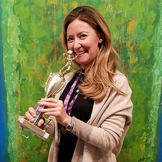 Fall 2017 Ladder Champion for MCTA and Tennis WinWin Shots and Ladders League - Bethesda